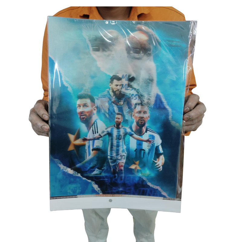 Messi 3d poster pack of 2 ( eff price 90)
