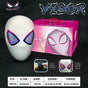 New Spidy Women White Eyes Flicker Mask - Ring Remote Control (Premium Quality)