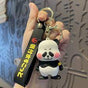 New Motu Panda Rubber Keychain Pack of 3 (eff price 35)