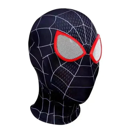 New Black Spidy Anime Cosplay Cloth Mask