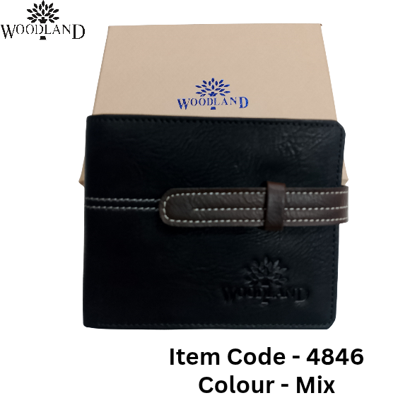 Men's Leather Wallet (Mix Colour) (Item-4846)