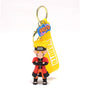 New Natuto folded hands Rubber Keychain Pack of 3 (eff price 35)