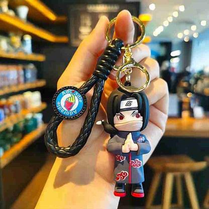Itachi Uchicha rubber keychain pack of 3 (eff price 35)