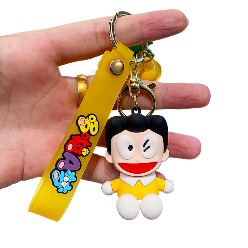 New Anime Nobitaa Rubber Keychain Pack of 3 (eff price 37)