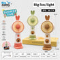 Pack of 2 handheld with phone stand mini fan K521 net price 110