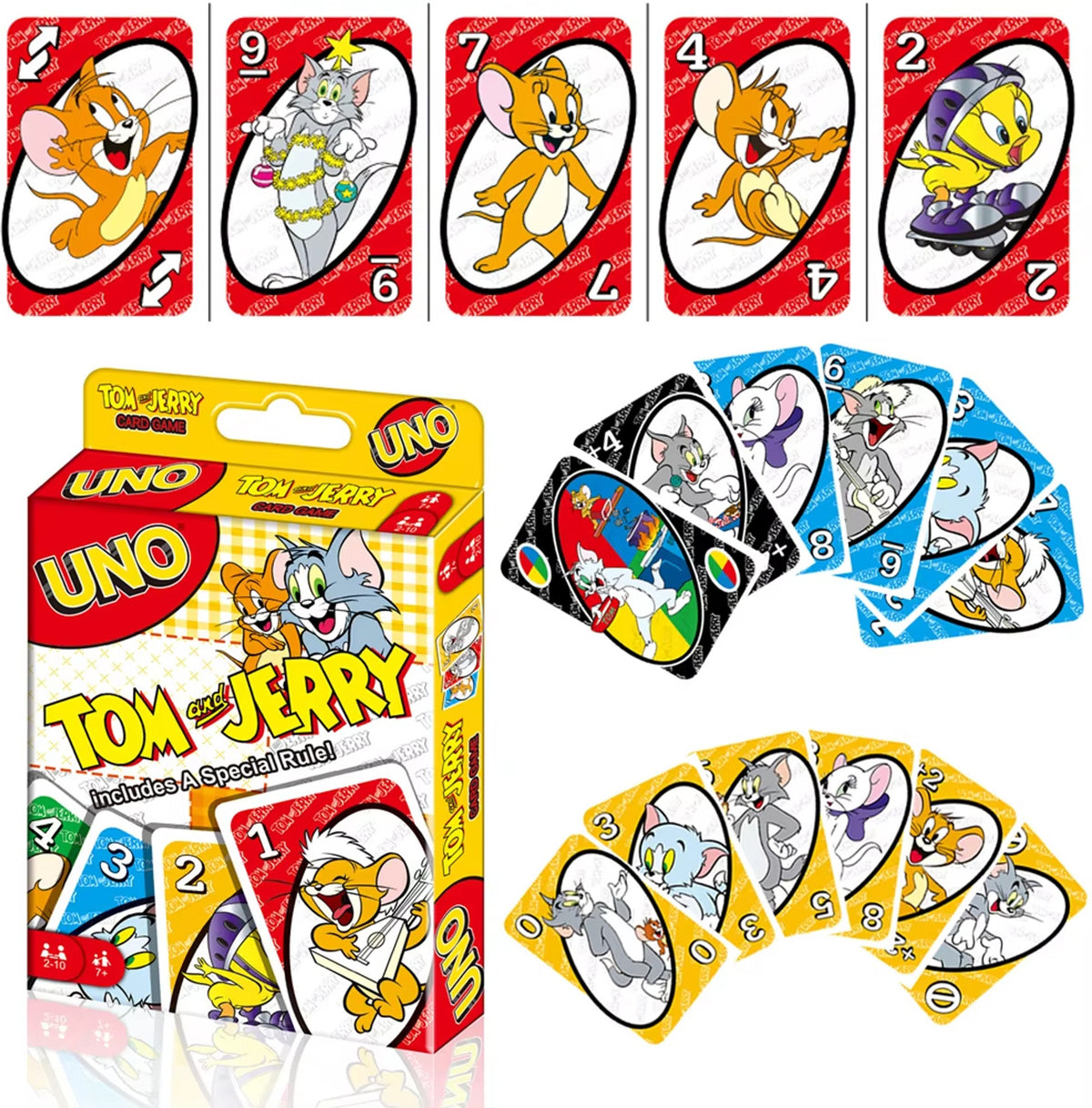 New Uno Tum & Jurry cards Hot selling pack of 3 (eff price 48)