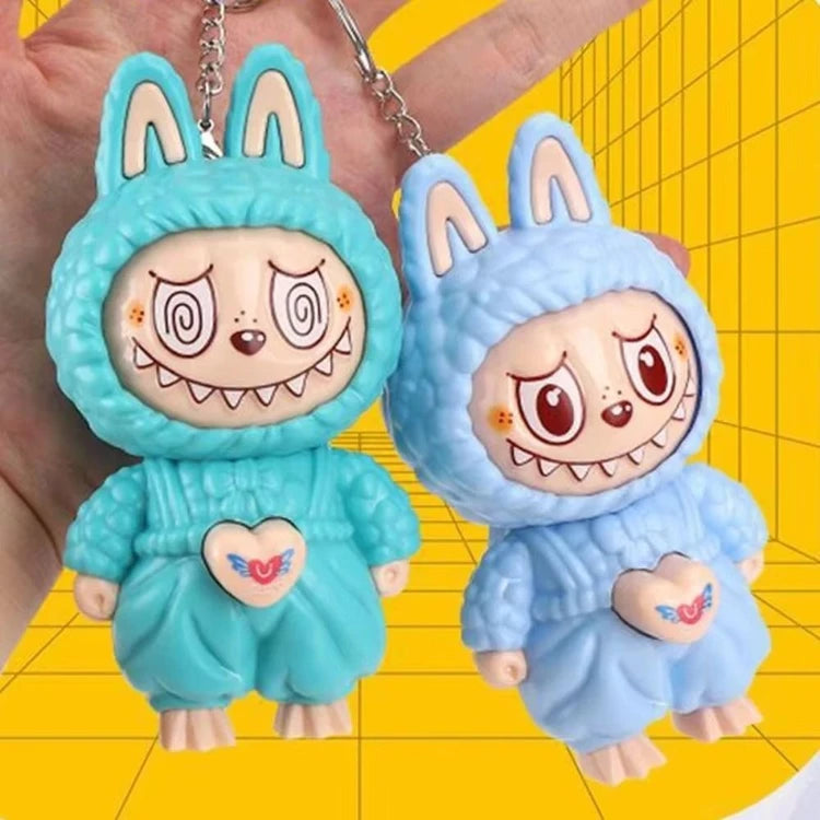 3 pcs - Labubu Face changing keychain (Heavy Quality) eff price 40