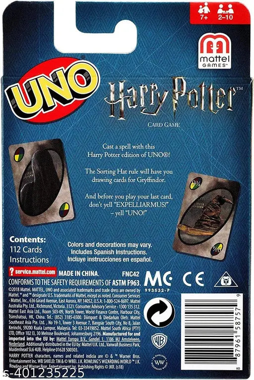 Uno Hari HP cards Hot selling pack of 3 (eff price 52)