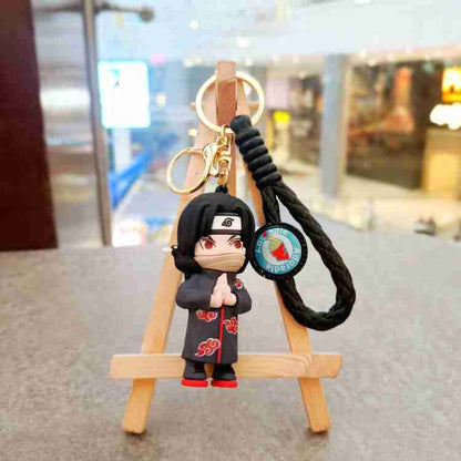 Itachi Uchicha rubber keychain pack of 3 (eff price 35)