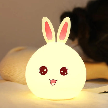 Rabbit Sillicon Night Lamp