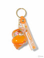 Pack of 3 flamingo in softy water glitter keychain (eff price 62)