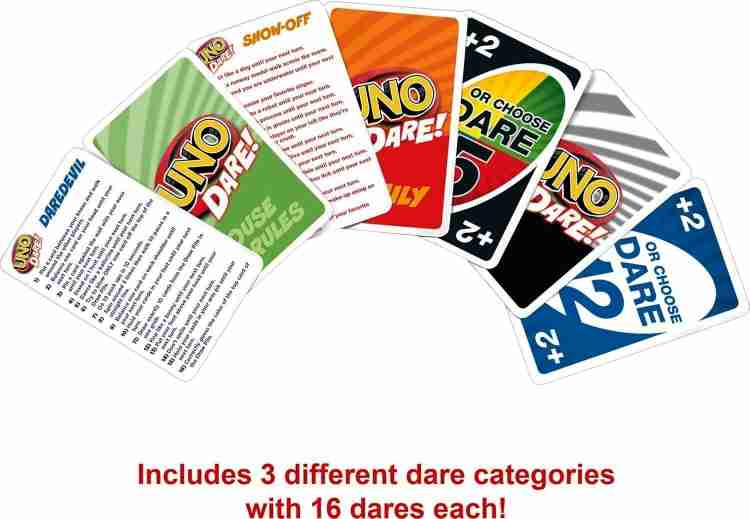 Uno Dare playing cards Hot selling pack of 3 (eff price 48 )