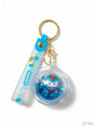 Pack of 3 space in ball water glitter keychain (eff price 62)