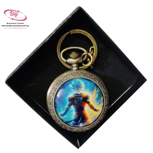 New Vegeta Blue Hair Pocket Watch Pack of 3 (eff price 125)