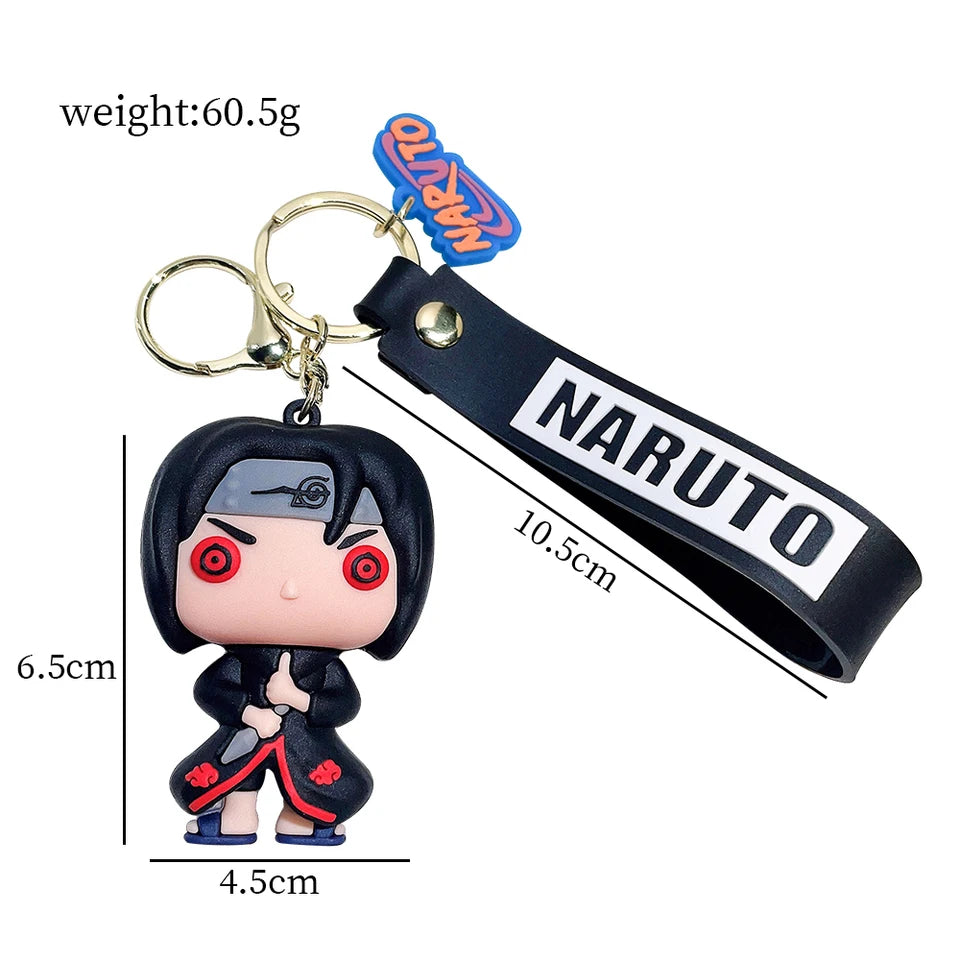 New Kid Itachi rubber keychain pack of 3 (eff price 37)