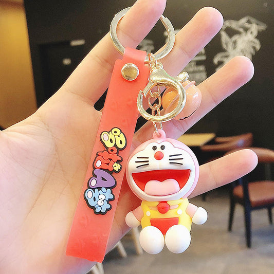 New Pink Dora Rubber Keychain Pack of 3 (eff price 37)