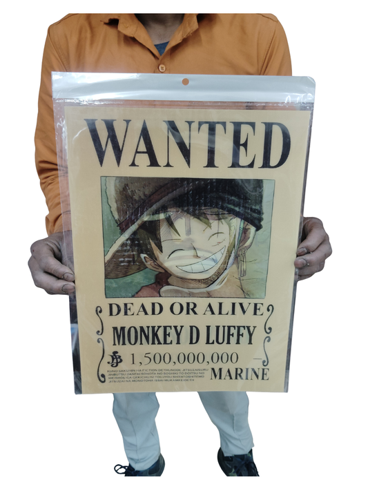 Wanted Zoro 3d poster pack of 2 ( eff price 90)