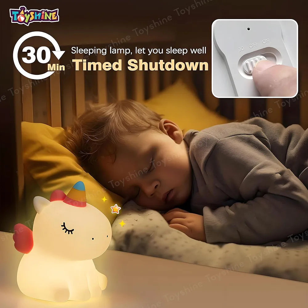 Unicorn Sillicon Night Lamp