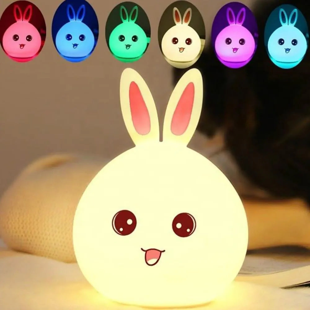 Rabbit Sillicon Night Lamp