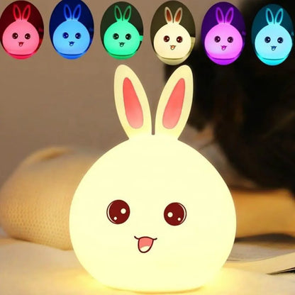 Rabbit Sillicon Night Lamp
