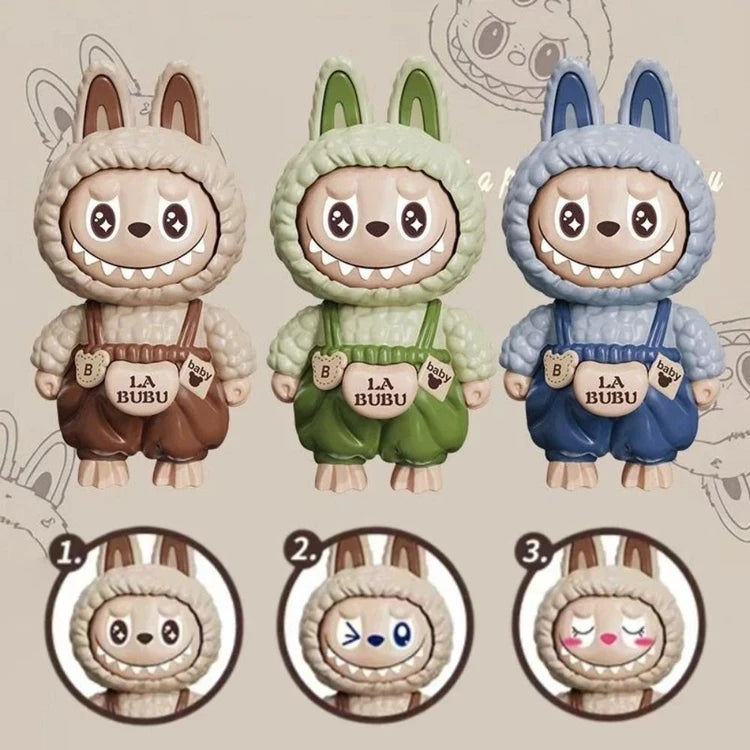 3 pcs - Labubu Face changing keychain (Heavy Quality) eff price 40