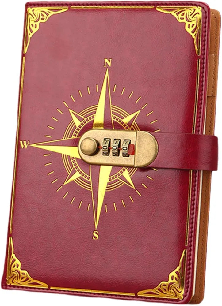 A5 Wheel Diary with Lock (Mix Colour)