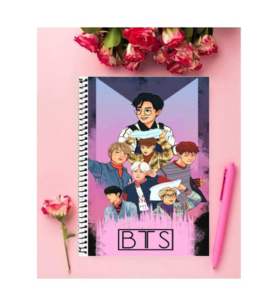 Set of 2 bts spiral diary