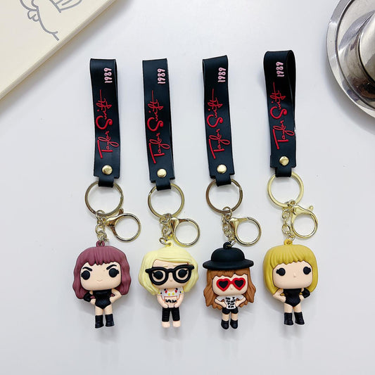 New Range of Taylor Swift 1989 Rubber Keychain Pack of 3 (eff price 37)