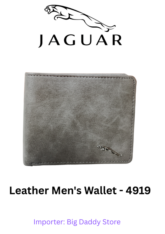 Jaguaar Men's Leather Wallet (Mix Colour)