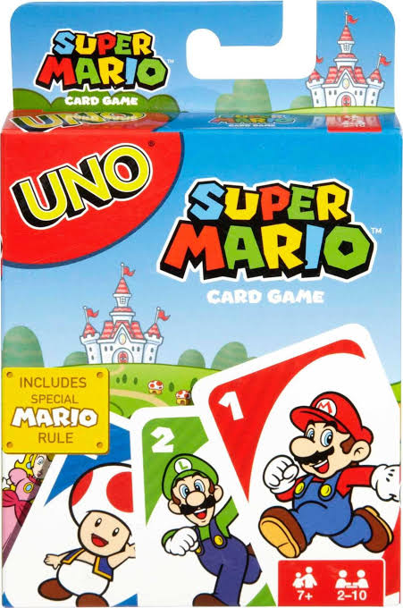 Uno Mario cards Hot selling pack of 3 (eff price 48)