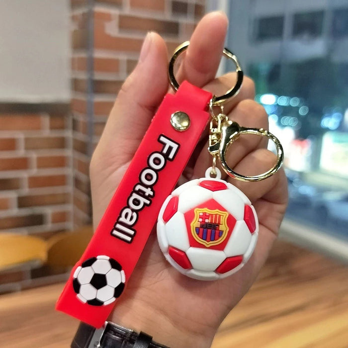 Ronaldo Manchester Football rubber keychain pack of 3 (eff price 40)
