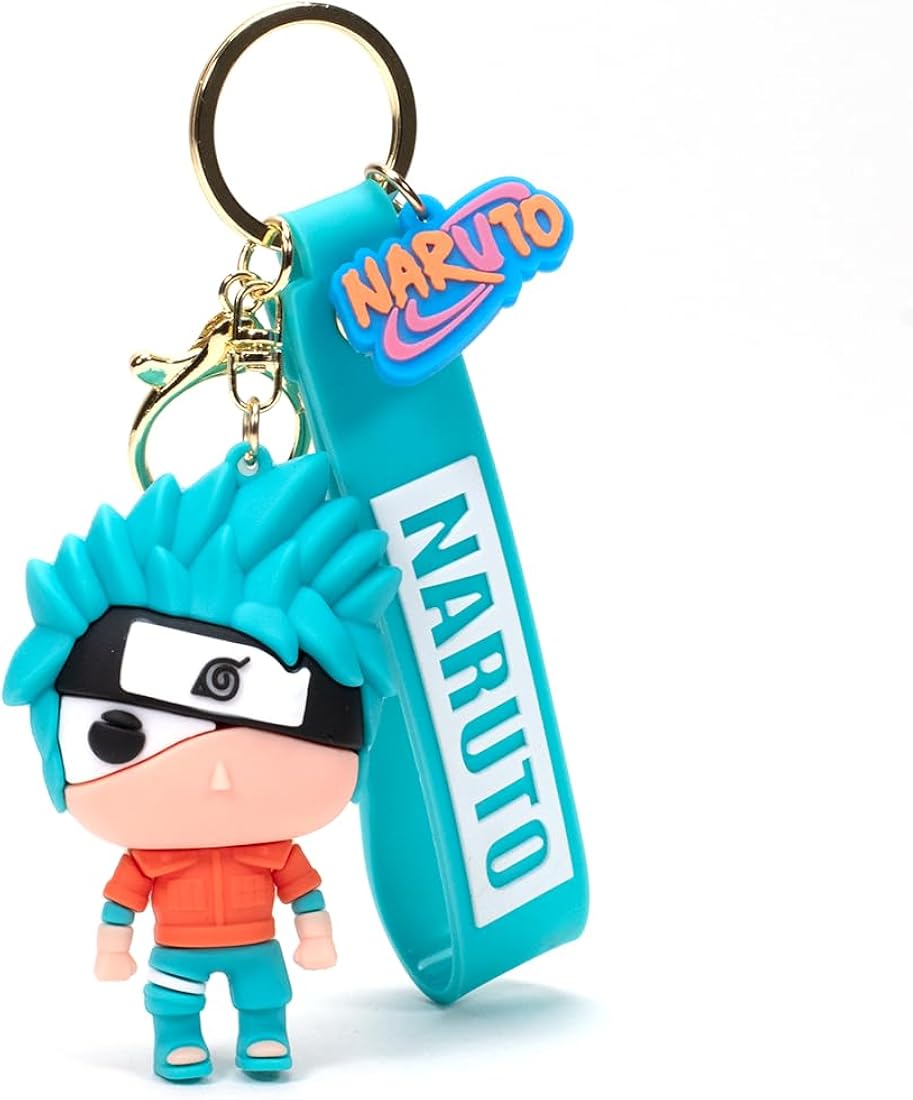 Natuto Rubber Keychain Pack of 3 (eff price 37)