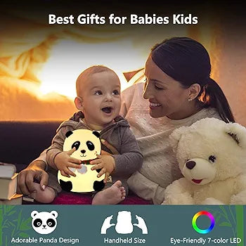 Panda Sillicon Night Lamp (Super Hit Model)