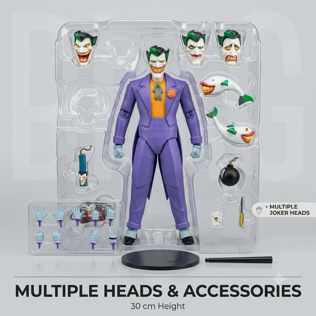 Joker 1/6 Scale Movable Action Figure – 12 Inches approx