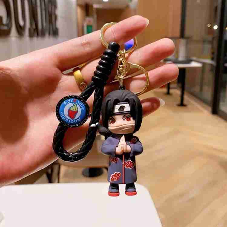 Itachi Uchicha rubber keychain pack of 3 (eff price 43)