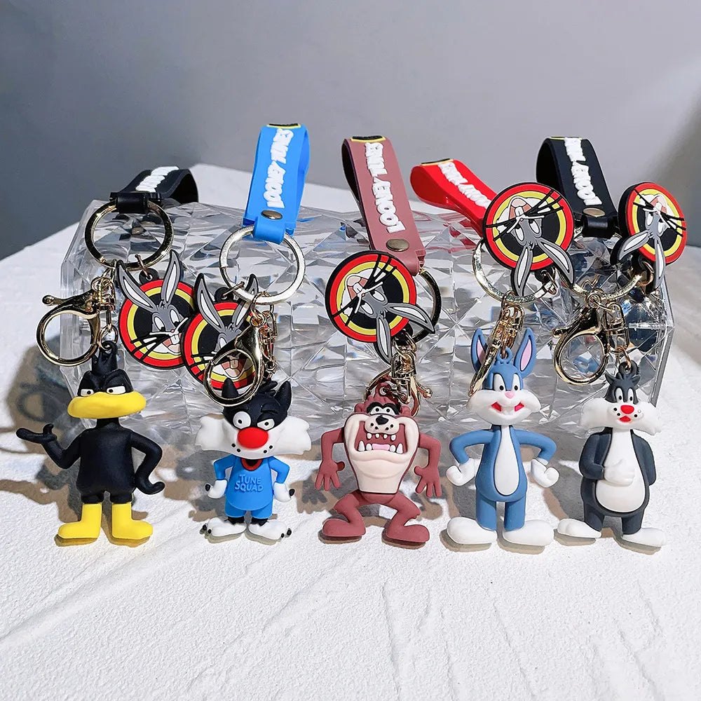 New Looney tunes Family rubber keychain Pack of 3 (eff price 37)