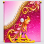 Pink theme small size paper gift bag (Pack of 12)