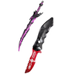 Pack of 2 solo leaving knife mix colour