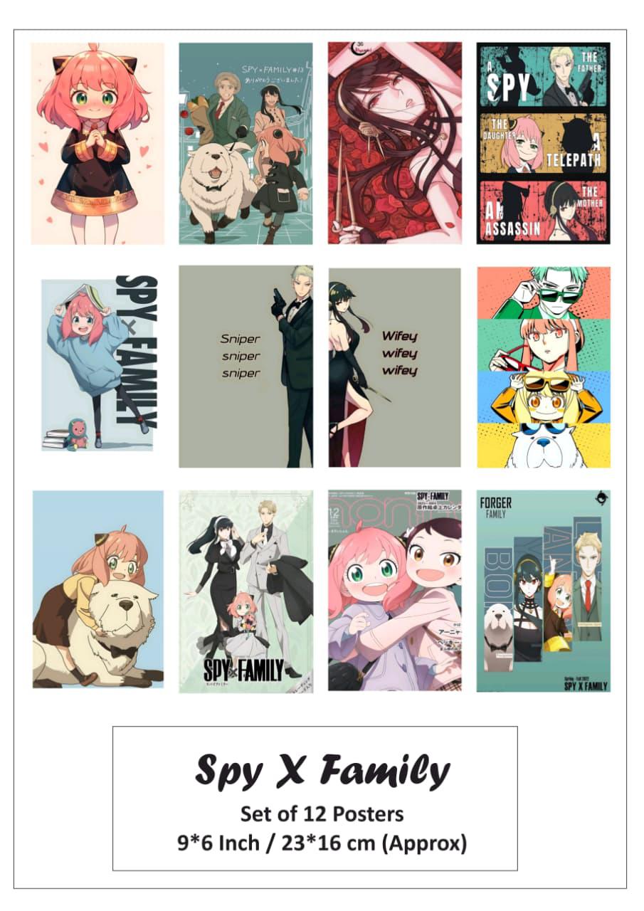 Spyx  small size paper poster pack of 12 (eff price 68/pkt) Pack of 3 packet