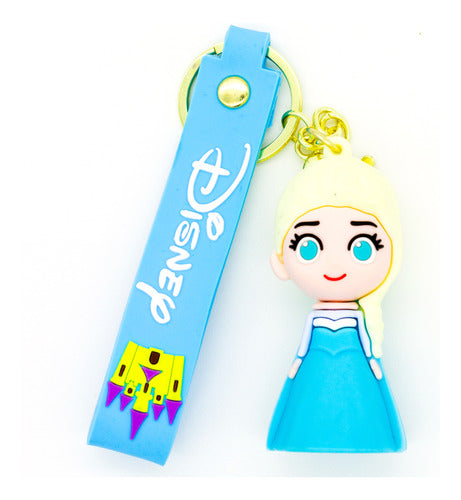 New Frozen Girl rubber keychain pack of 3 (eff price 37)