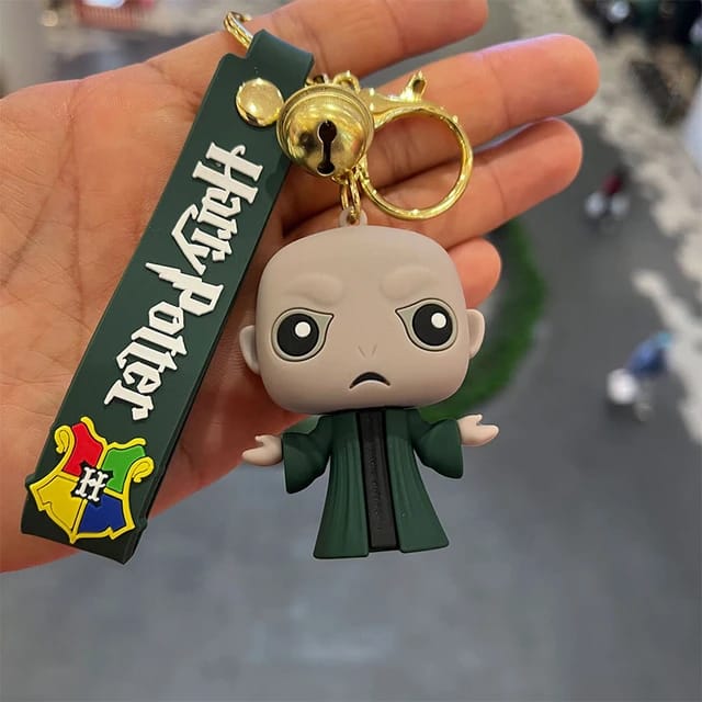 New HP Voldemort Rubber Keychain Pack of 3 (eff price 37)