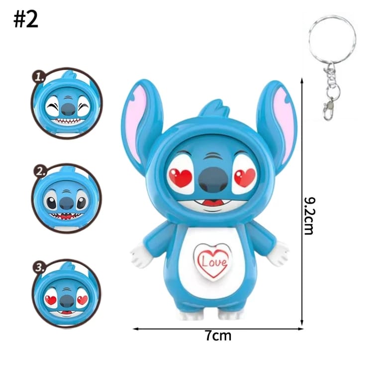 3 pcs - Snitch Face changing keychain (Heavy Quality) eff price 40