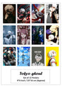 Tokyo ghoul paper poster small size pack of 12  ( eff price 68  / 3 packet )