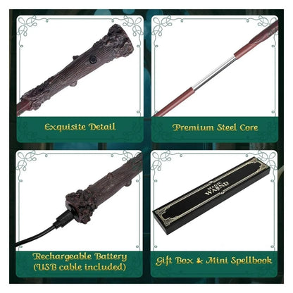 HP Magic boy Snape FIRE 🔥 Wand