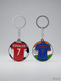 New Ronaldo / Dhoni rotating mix keychain Pack of 5 (eff price 45) (With Packing)