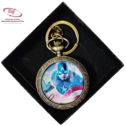 New Captan Amrica Pocket Watch Pack of 3 (eff price 125)