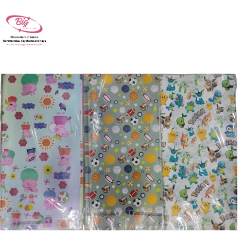 Peppa pig / football mix design wrapping sheet pack 50