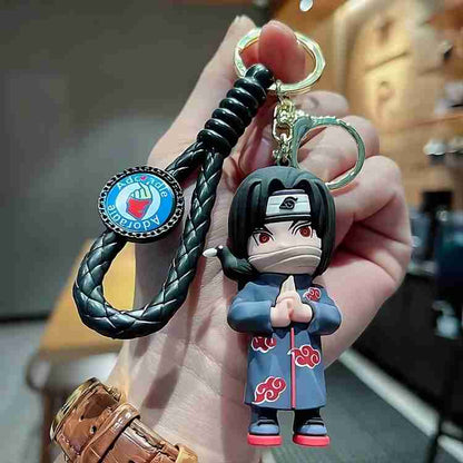 Itachi Uchicha rubber keychain pack of 3 (eff price 35)