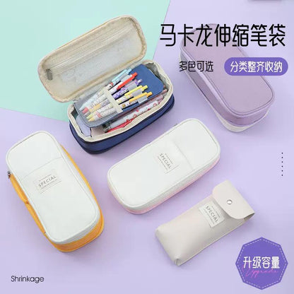 Special pencil pouch with double layer