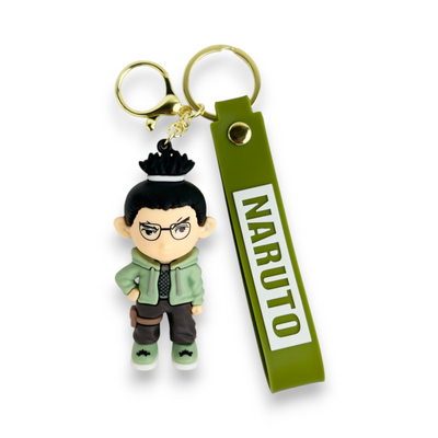 New Natuto Shikamaru Rubber Keychain Pack of 3 (eff price 35)